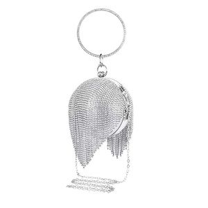 Badgley Mischka Brand
Spherical Minaudière Evening Bag